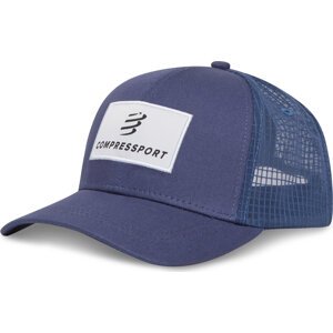 Kšiltovka Compressport XHWU6985125TU Tmavomodrá