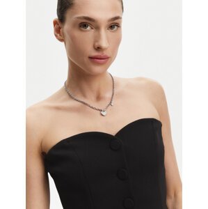 Náhrdelník Guess JUBN05 212JW Stříbrná