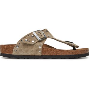 Žabky Birkenstock Gizeh Rivet 1029467 Hnědá