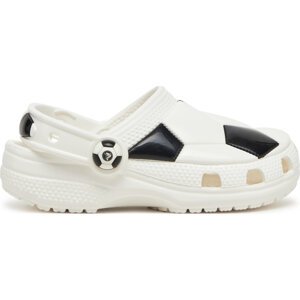 Nazouváky Crocs Classic Soccer Ball Clog K 210157 Bílá