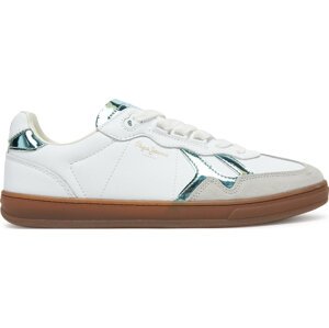 Sneakersy Pepe Jeans Ball Rise W PLS00037 Bílá