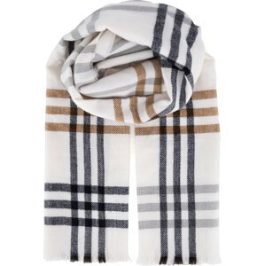 Šál JENNY 4W4-007-AW24 Hnědá