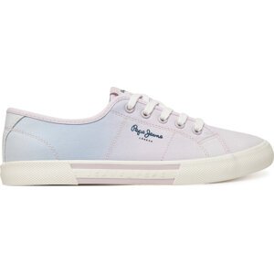 Tenisky Pepe Jeans Brady Colors W PLS31600 Fialová