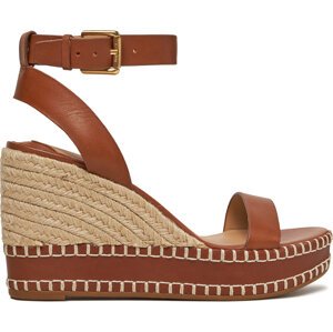 Espadrilky LAUREN RALPH LAUREN 802940573002 Hnědá