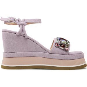 Espadrilky Alma Blue V23BL5000 Fialová