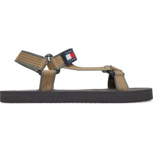 Sandály Tommy Jeans Tjm Casual Sandal EM0EM01563 Hnědá