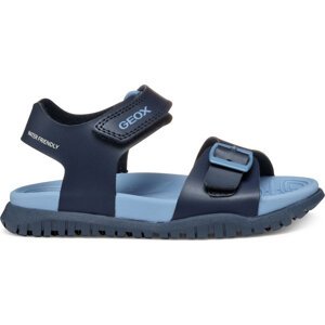 Sandály Geox J Fusbetto Bo J35HMA 000BC C4250 M Tmavomodrá