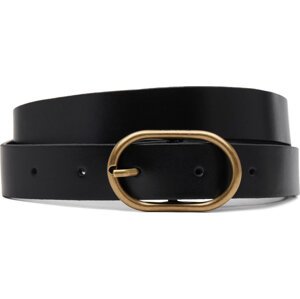 Dámský pásek Calvin Klein Jeans Casual Center Pin Buckle 25Mm LV04K7010G Černá