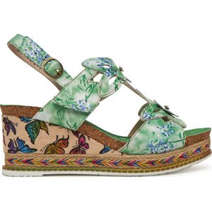 Espadrilky Laura Vita Hacdeo 21 Zelená