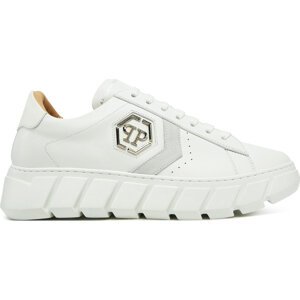 Sneakersy PHILIPP PLEIN SAES USC0698 PLE075 Bílá