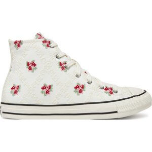 Plátěnky Converse Chuck Taylor All Star Vintage Embroidery A12635C Bílá