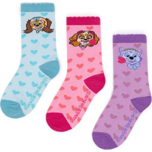 Ponožky Paw Patrol ACCCS-AW24-327PAW (3-pack) Barevná