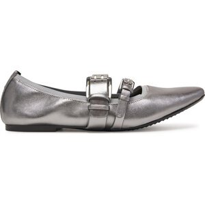 Baleríny DKNY Dade K1511477 Stříbrná