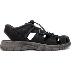 Sandály Josef Seibel Brendan 05 16805 Schwarz-Kombi 101
