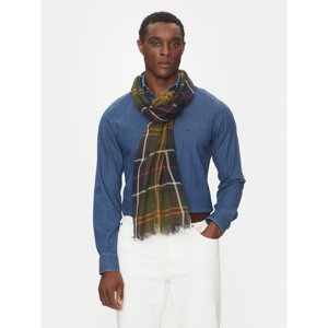Šál Barbour Welton Tartan USC0315TN11 Zelená