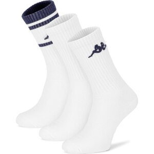 Ponožky Kappa KR_ANKLE_SS25 (3-PACK) Bílá