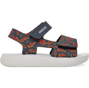 Sandály Geox B Sandal Lightfloppy B455SC 000CE C0735 Tmavomodrá
