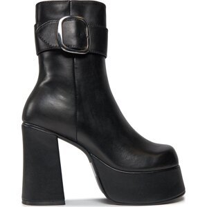 Polokozačky Steve Madden Siren Bootie SM11002628 SM11002628-017 Černá