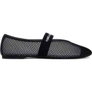 Baleríny KARL LAGERFELD KL40125 Černá