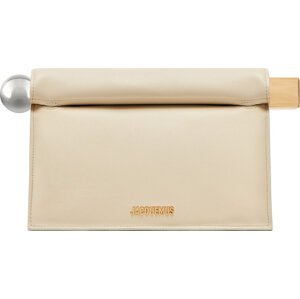 Kabelka JACQUEMUS La Pochette Rond 24E233BA356-3171 Écru