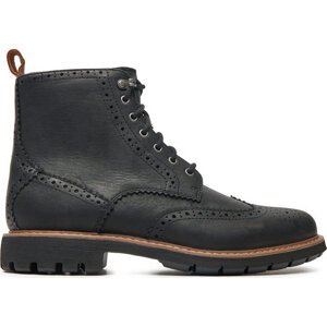 Kozačky Clarks Batcombe Lord 261348577 Černá