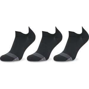 Sada 3 párů nízkých ponožek unisex Under Armour 1387052 Černá