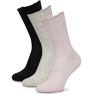 Ponožky Roxy AS_ROXY_01W_SS25 (3-PACK) Růžová