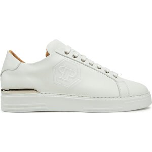 Sneakersy PHILIPP PLEIN SAES USC0692 PLE075 Bílá