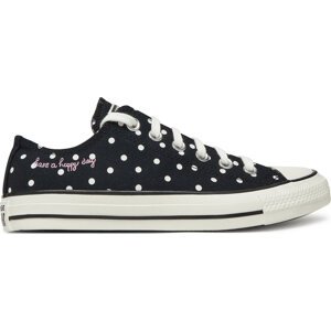 Plátěnky Converse Chuck Taylor All Star Polka Dots A12570C Černá