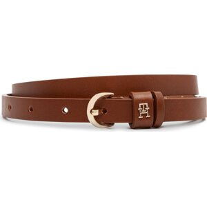 Dámský pásek Tommy Hilfiger Essential Effortless 1.5 AW0AW17246 Hnědá