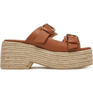Espadrilky Pollini SA28268I0MTD0230 Hnědá