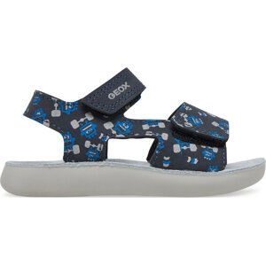 Sandály Geox B Sandal Lightfloppy B455SC 000CE C4226 Tmavomodrá