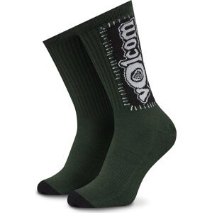 Klasické ponožky Unisex Volcom Ent D6312502 Zelená