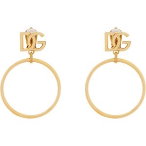 Klipsy Dolce&Gabbana WEQ6M3 W1111 ZOO00 Zlatá