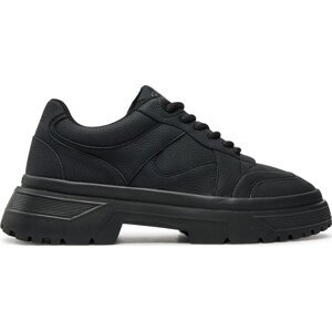 Polobotky Guess Palermo Low FMFPLO ELE13 Černá