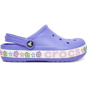 Nazouváky Crocs BAYABAND CLOG K 211302-5PY Fialová