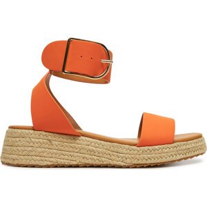 Espadrilky DeeZee QS276-1 Oranžová
