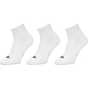 Ponožky Kappa KR_FRESH_SS25 (3-PACK) Bílá