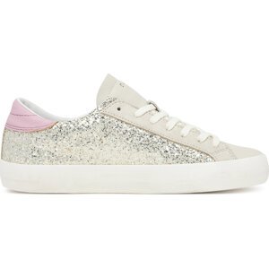 Sneakersy D.A.T.E. W421-HL-GL Stříbrná