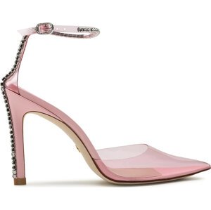 Sandály Stuart Weitzman Stuart Glam 100 Strappm SC002 Průhledná