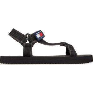 Sandály Tommy Jeans Tjm Casual Sandal EM0EM01563 Černá