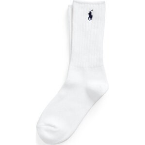 Dámské klasické ponožky Polo Ralph Lauren 455846847003 Bílá