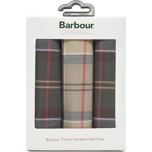 Sada 3 kapesníků Barbour MAC0010TA11 Zelená