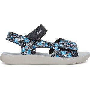 Sandály Geox J Lightfloppy J45GQE 000CE CF44D M Tmavomodrá