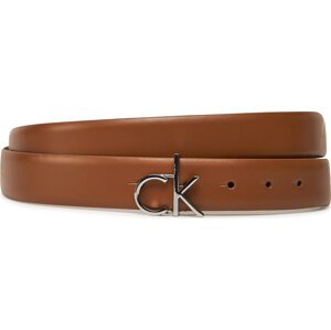 Dámský pásek Calvin Klein Ck Buckle Belt 3.0_Smooth K60K613156 Hnědá