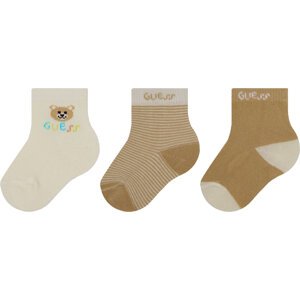Dětské ponožky Guess H4YZ07 Z3G10 Béžová