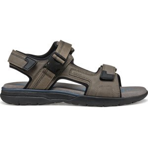 Sandály Geox U Spherica Ec5 U55ELB 000EK C1018 Šedá