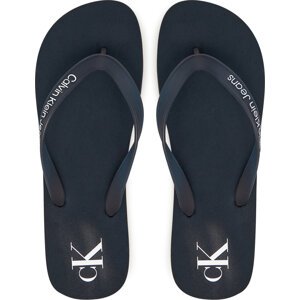 Žabky Calvin Klein Jeans Beach Sandal Transparent Tpu YM0YM01267 Tmavomodrá