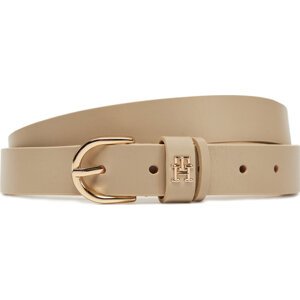 Dámský pásek Tommy Hilfiger Essential Effortless 2.5 AW0AW16836 Béžová