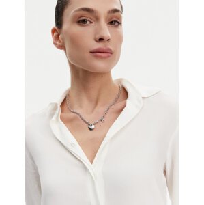 Náhrdelník Guess JUBN05 216JW Stříbrná